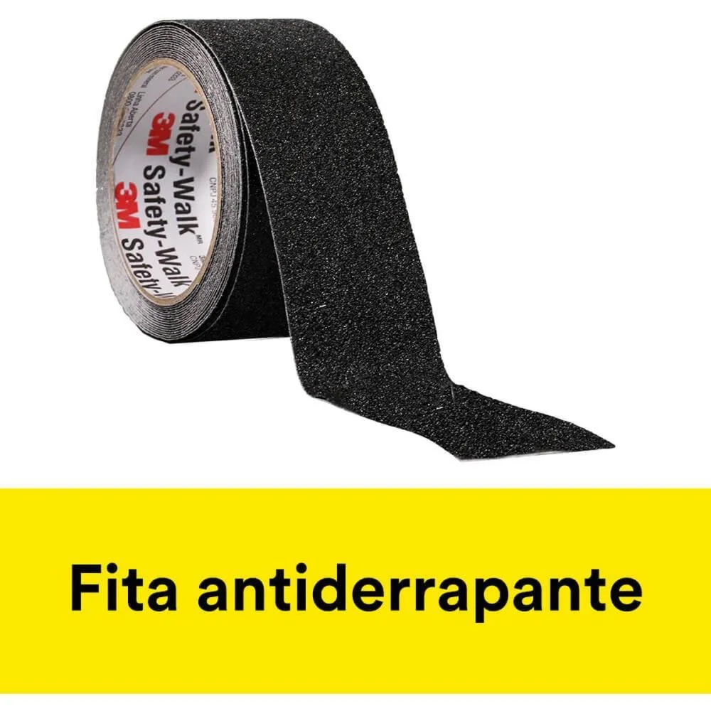 Fita Para Demarcacao De Solo Antiderrapante 50Mmx5M Preto 3M - imagem 3