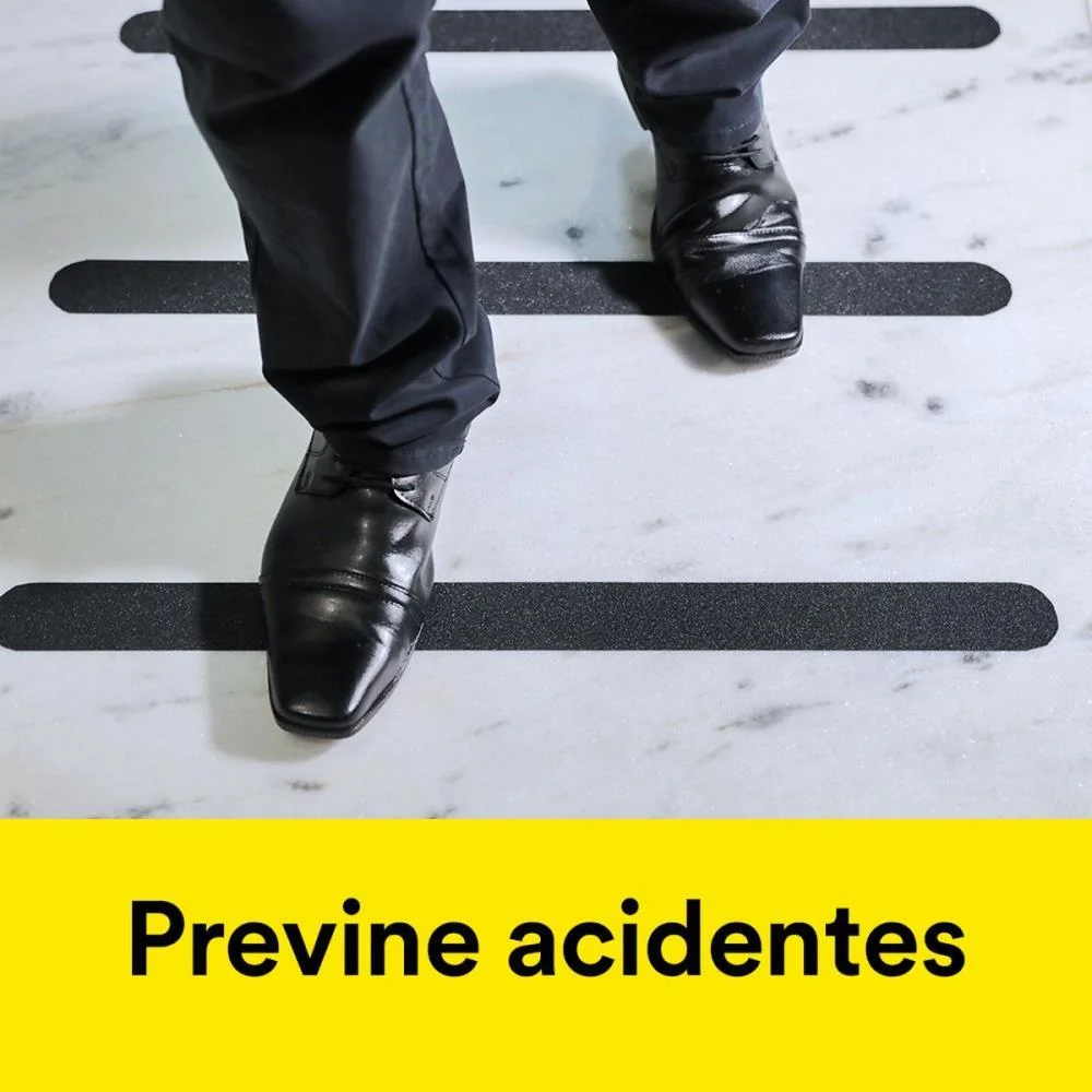 Fita Para Demarcacao De Solo Antiderrapante 50Mmx5M Preto 3M - imagem 6
