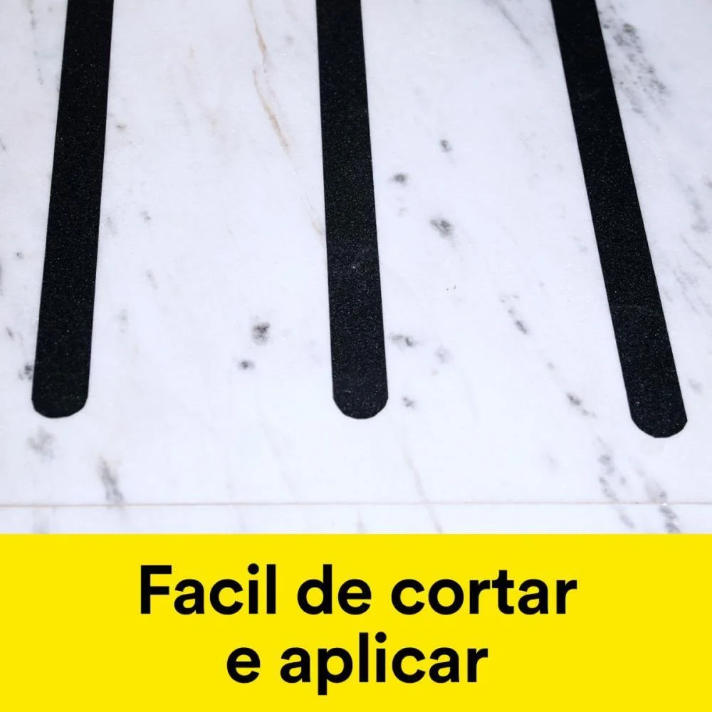 Fita Para Demarcacao De Solo Antiderrapante 50Mmx5M Preto 3M - imagem 7
