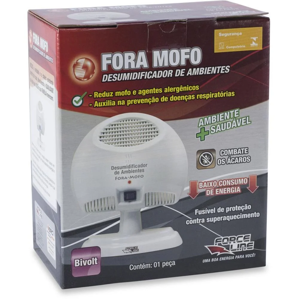 Desumidificador De Ar Fora Mofo Bivolt Force Line - imagem 2