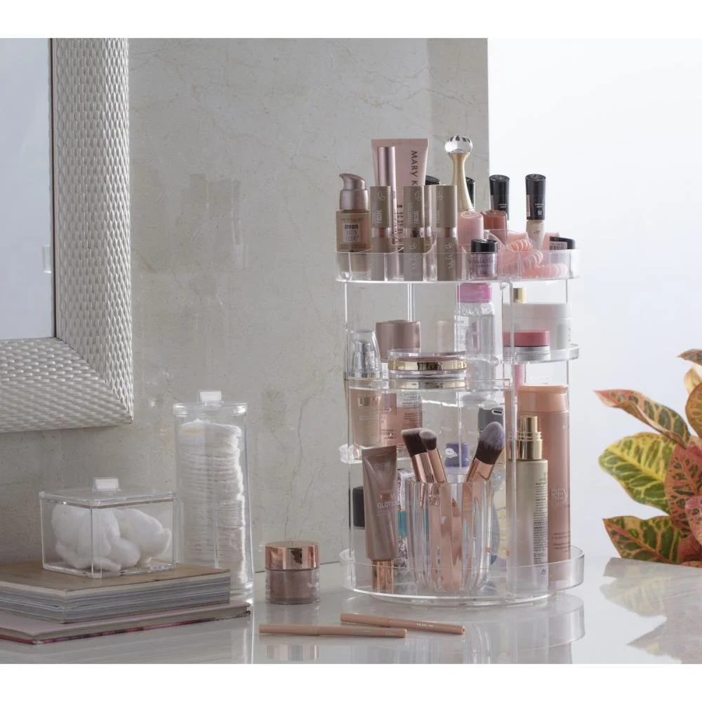 Organizador P/Maquiagem Red.22,5X33Cm Gira Paramount - imagem 4