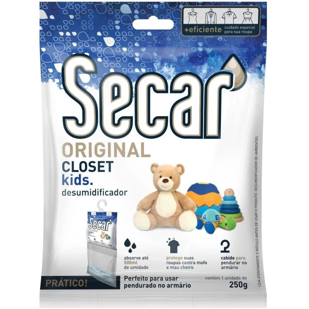 Desumidificador Secar Orginal Closet Kids 250G Soin - imagem 3