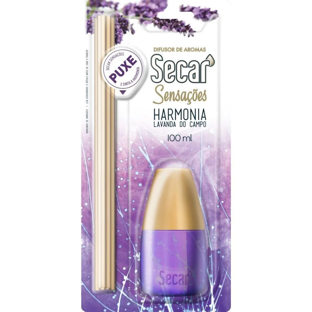 Difusor De Aroma Secar Lavanda Do Campo 100Ml Soin - imagem 3