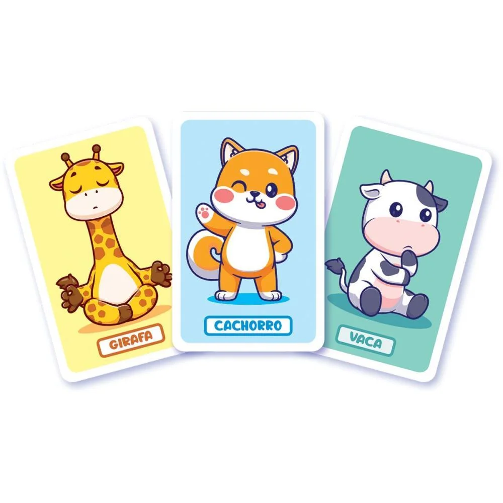 Jogo De Cartas Rouba Monte Animais Ggb Plast - imagem 4