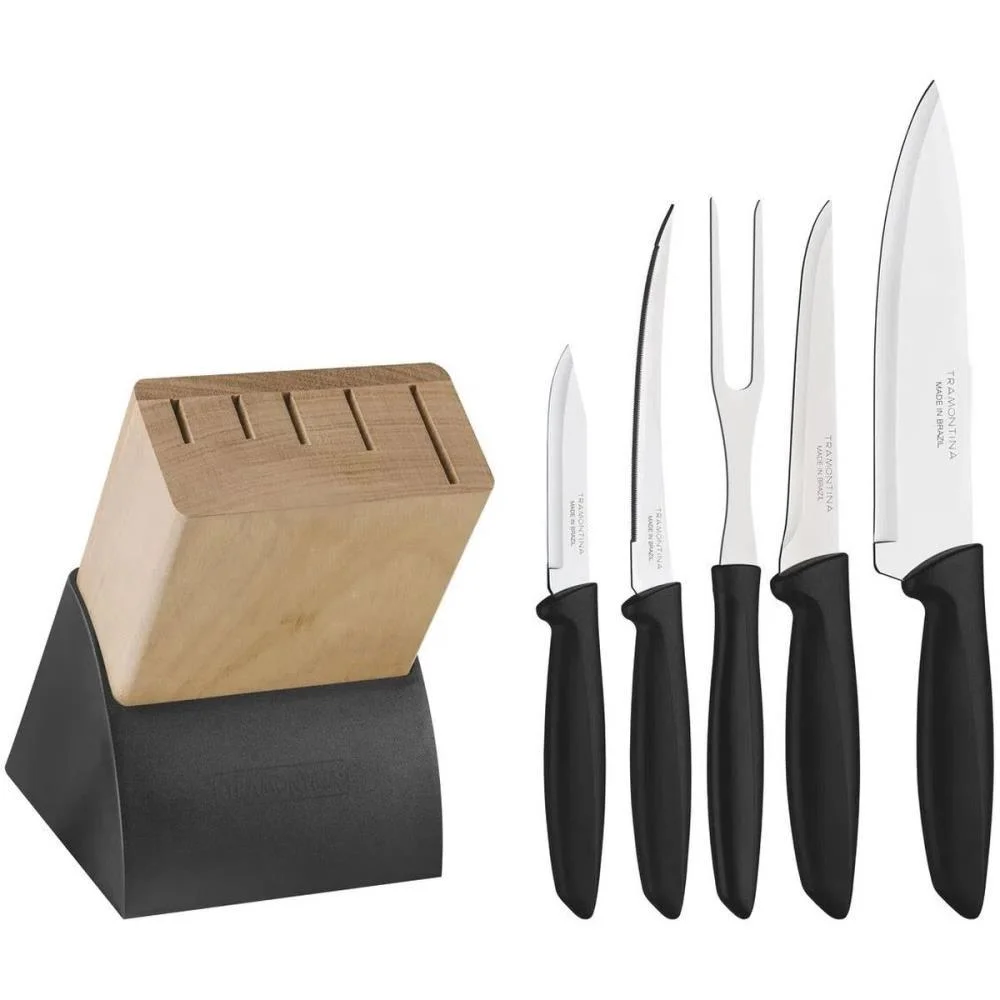 Faca Jogo Plenus Premium 6Pcs Inox Tramontina - imagem 3