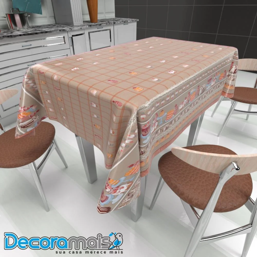 Toalha Termica Cupcake Chocolate 1,40 X 30M Plastvinil (Rolo) - imagem 4