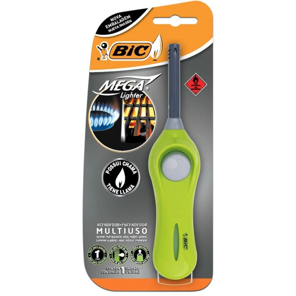 Acendedor Multiuso Mega Lighter Bic (Bl.c/01) - imagem 3