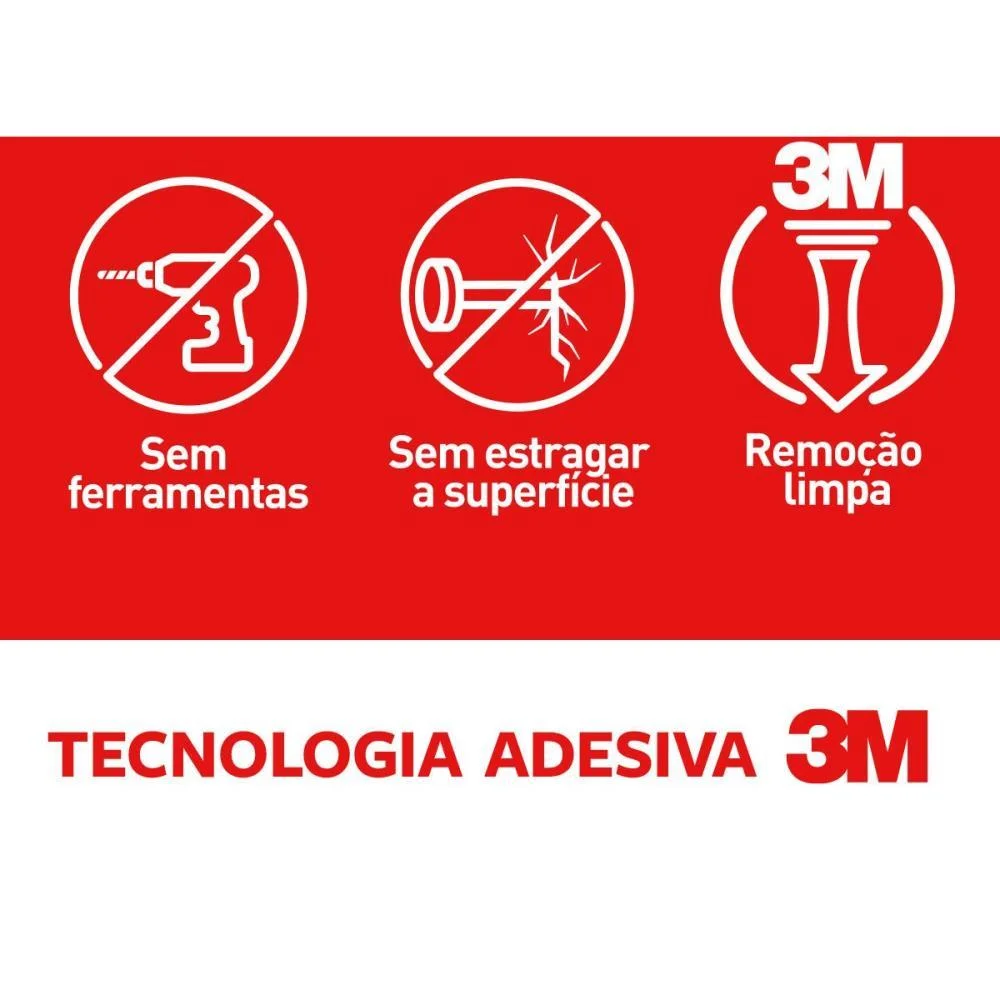 Gancho Plastico Command Pequeno C/2 3M (Bl.c/02) - imagem 4