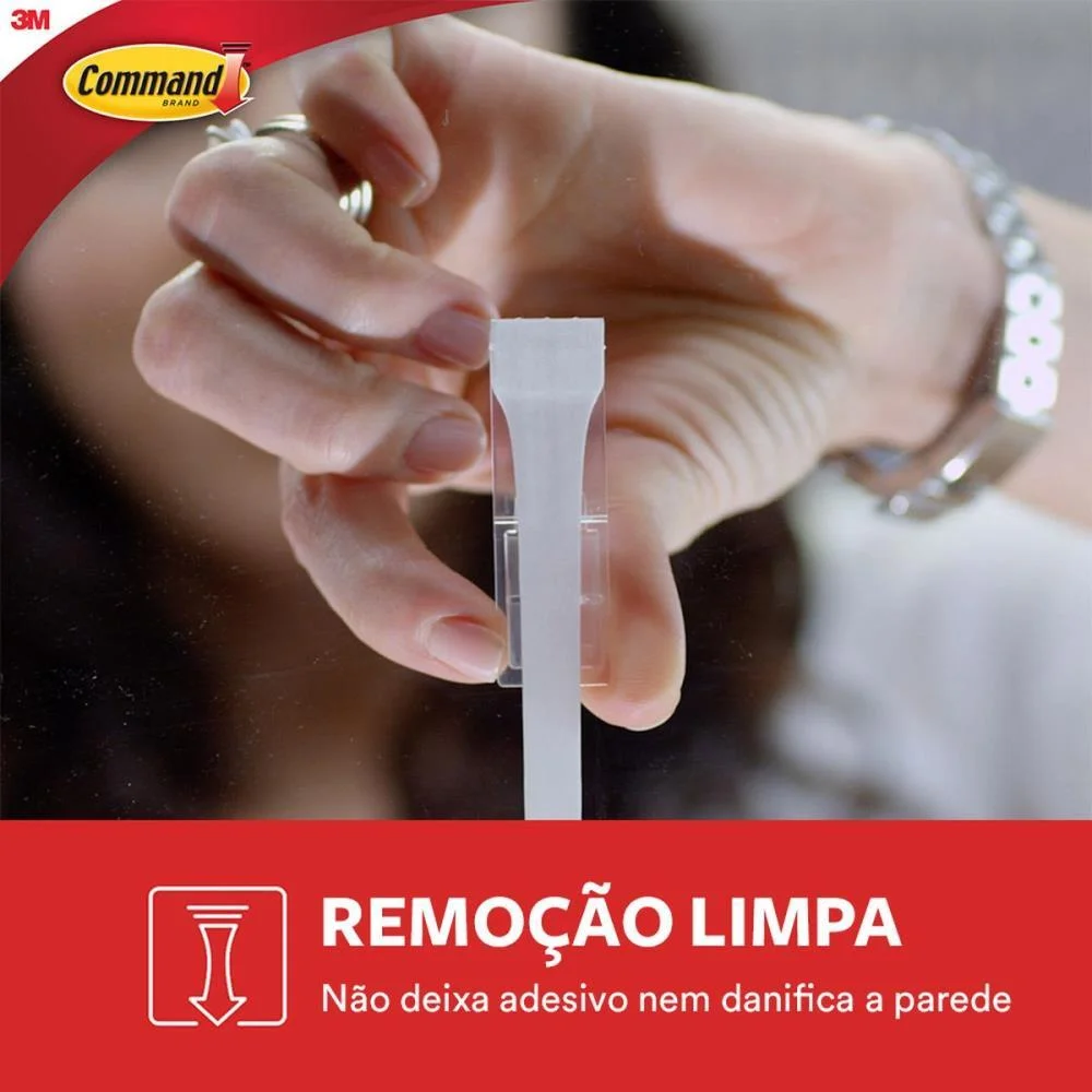 Gancho Plastico Command Pequeno C/2 3M (Bl.c/02) - imagem 6