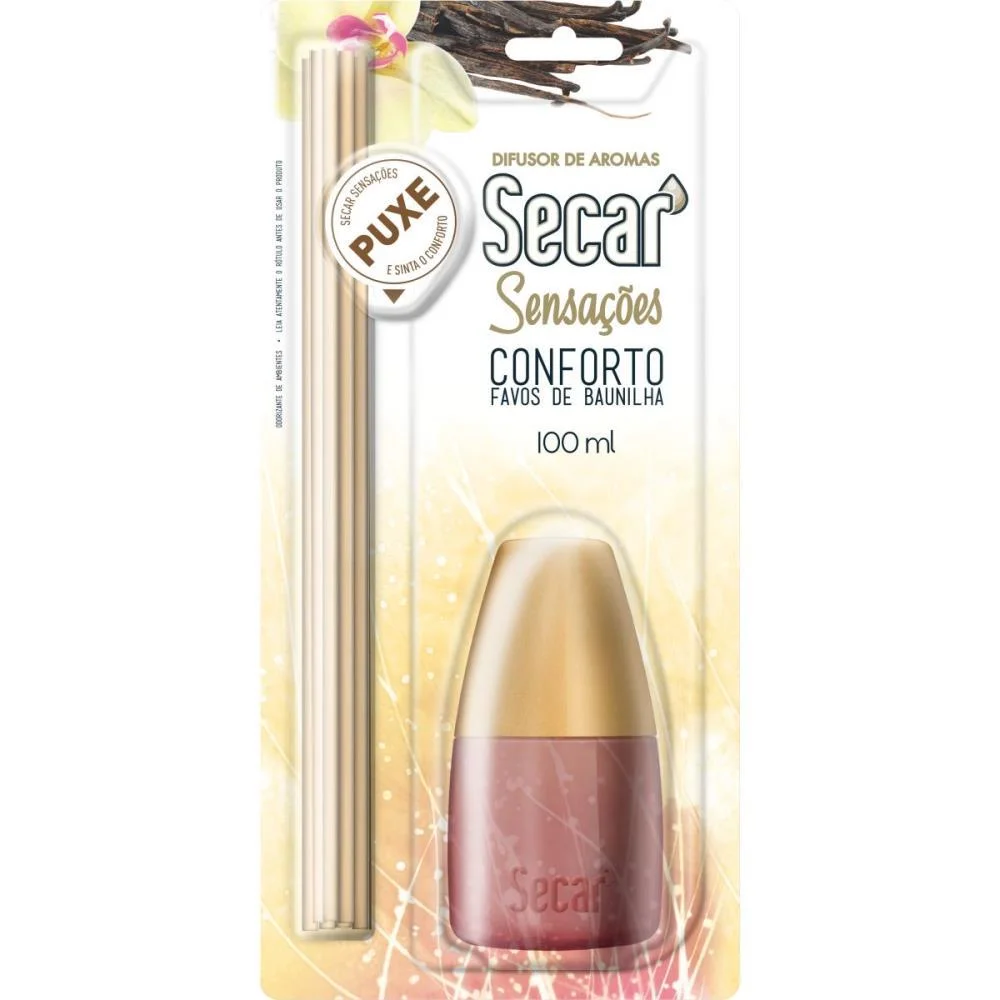 Difusor De Aroma Secar Favos De Baunilha 100Ml Soin - imagem 2
