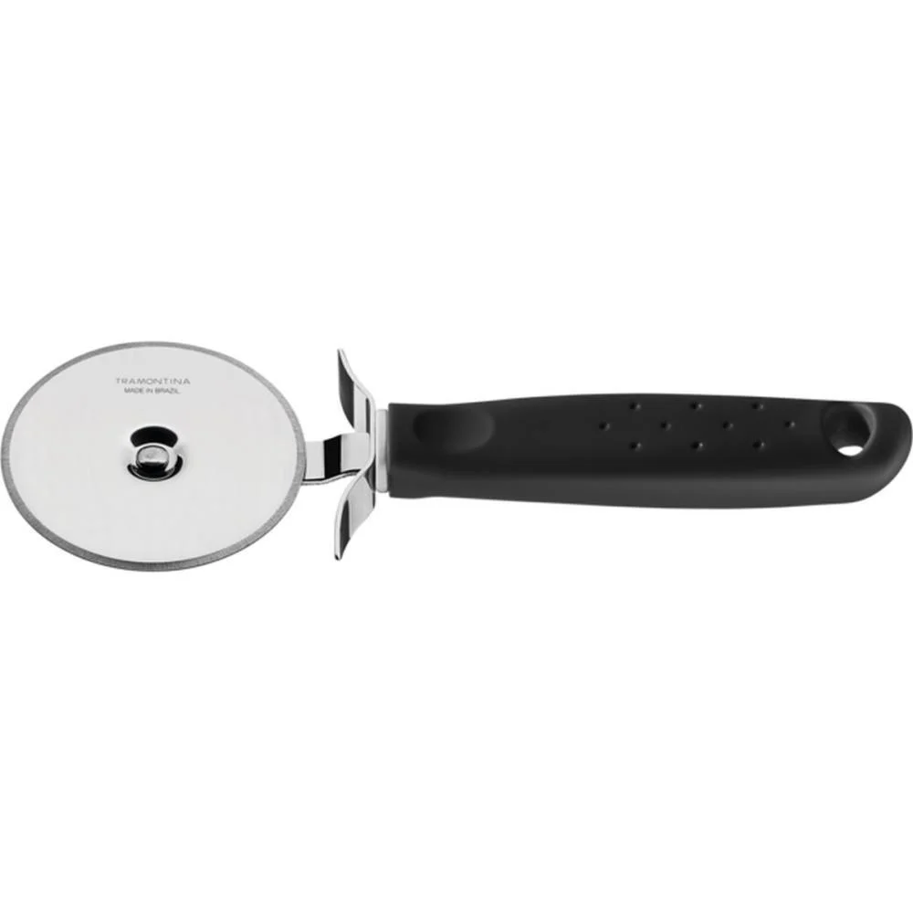 Utensilio Domestico Cortador De Pizza Inox Preto Tramontina - imagem 2