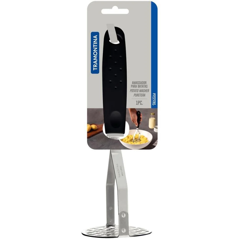 Utensilio Domestico Amassador De Batatas Inox Pto. Tramontina - imagem 5