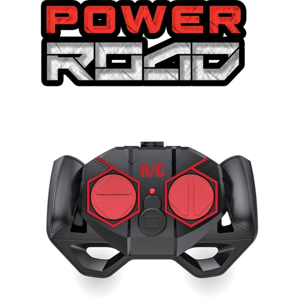 Carrinho Controle Remoto Power Road C/Bateria Recar. Pt Polibrinq - imagem 5