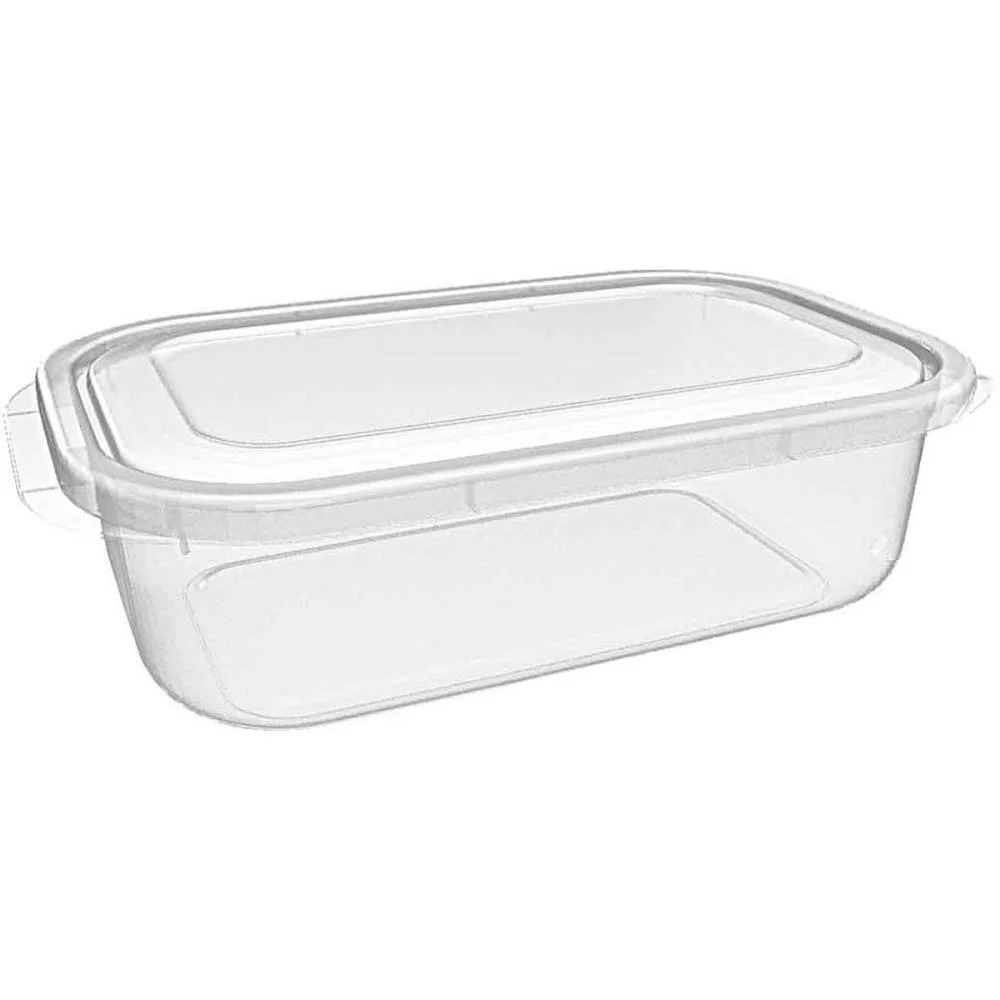 Pote Plastico Retangular Alto Medio 2,9L. Nitron - imagem 2