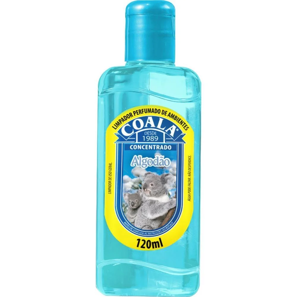 Limpador Perfumado Coala Algodao 120Ml Coala (Pct.c/03) - imagem 3
