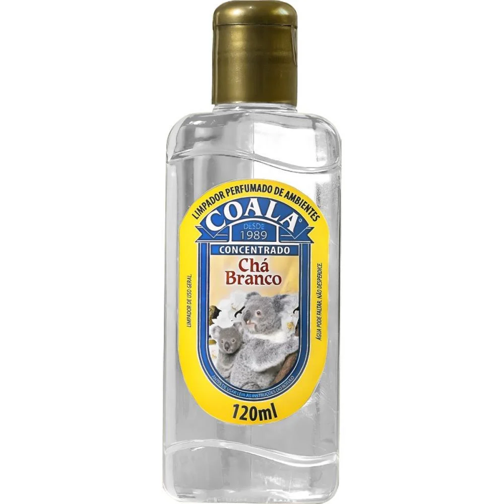 Limpador Perfumado Coala Cha Branco 120Ml Coala (Pct.c/03) - imagem 2