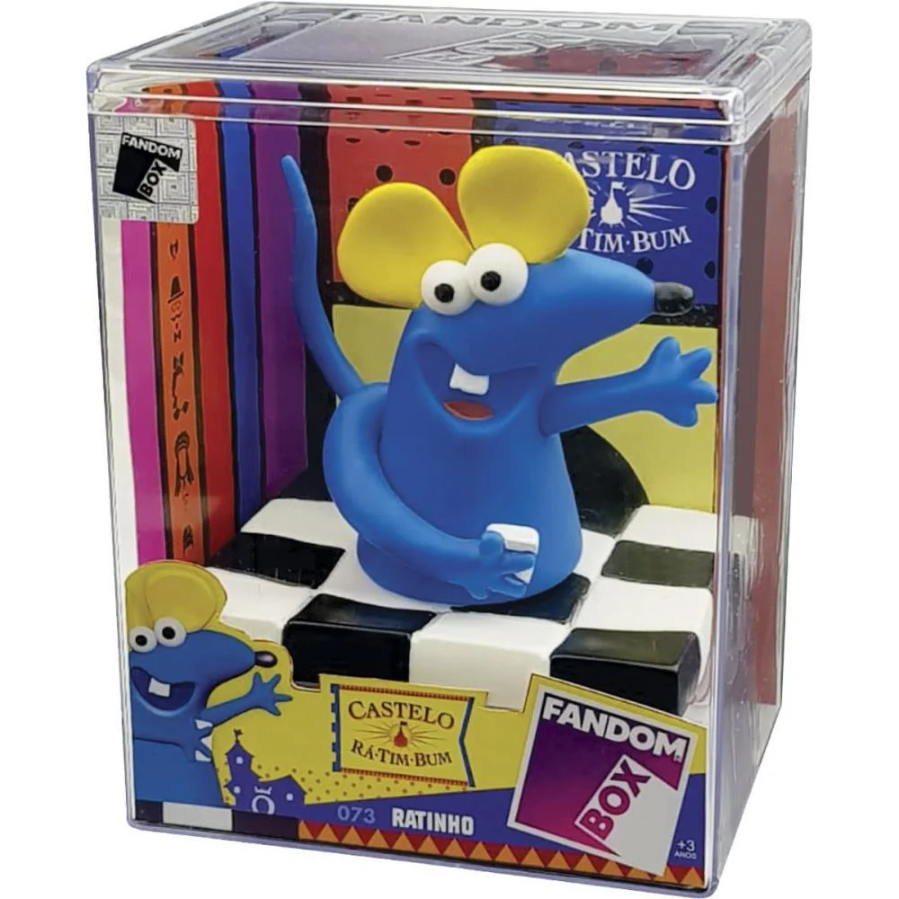 Boneco E Personagem Fandombox Ratinho Ra-Tim-Bum Lider - imagem 4