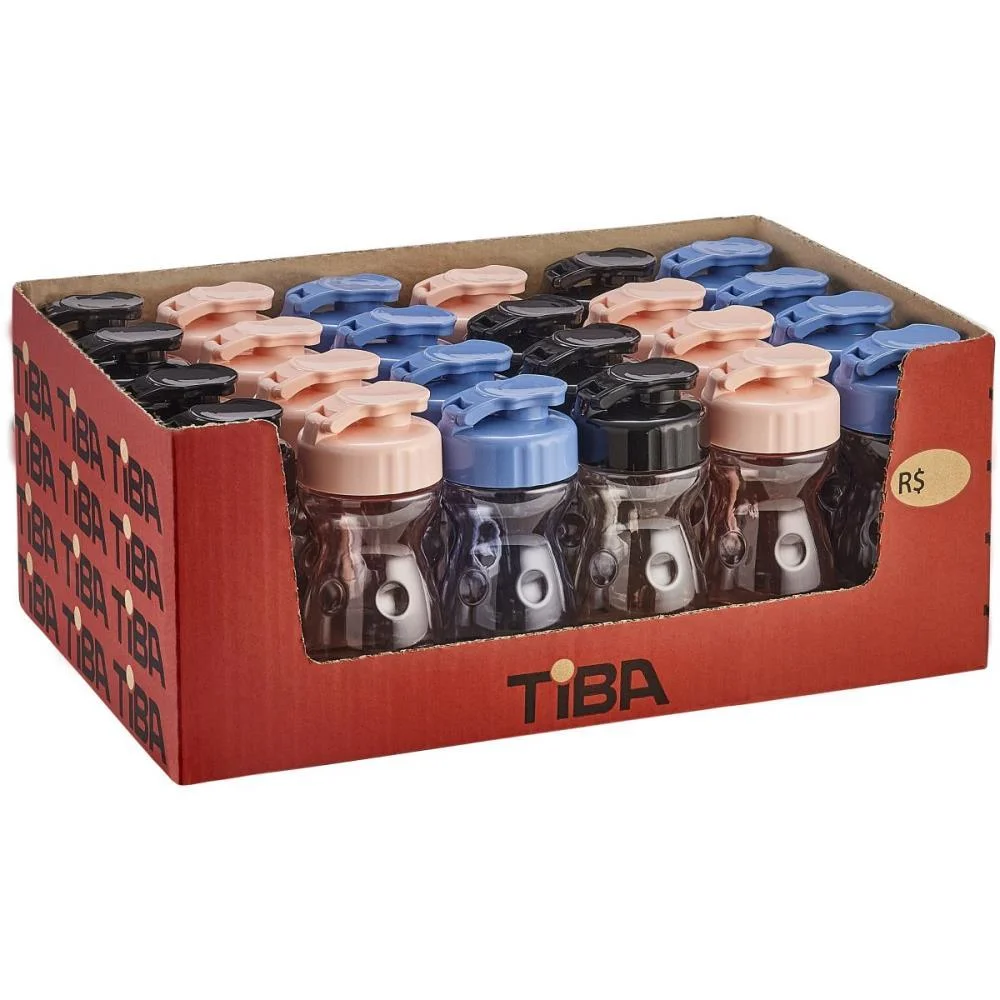 Garrafa Plastica Veneza Transp. Sortida 350Ml Tiba C/ 24 Unidades - imagem 8