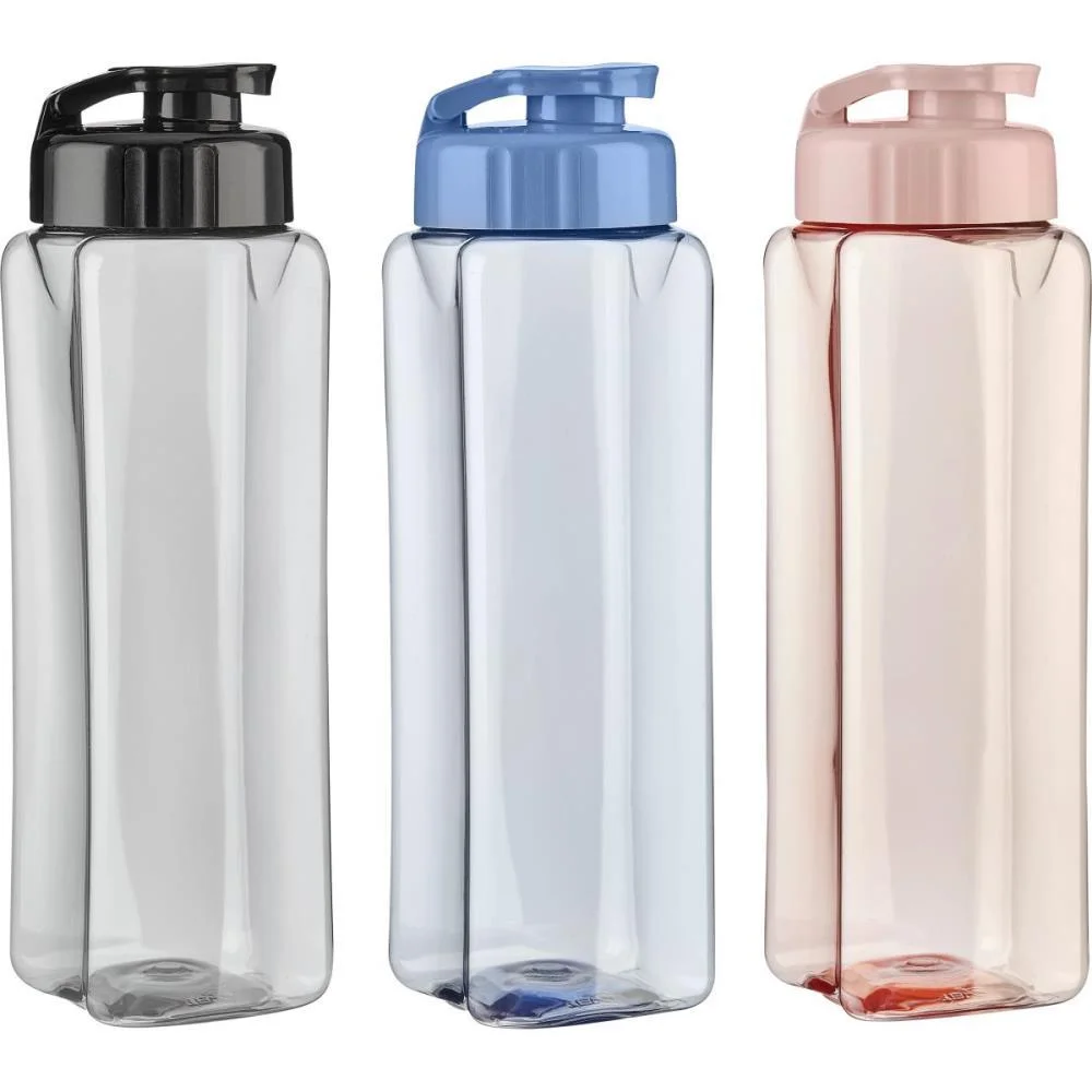 Garrafa Plastica Valsa Transp. Sortida  800Ml Tiba (Pct.c/03) - imagem 2