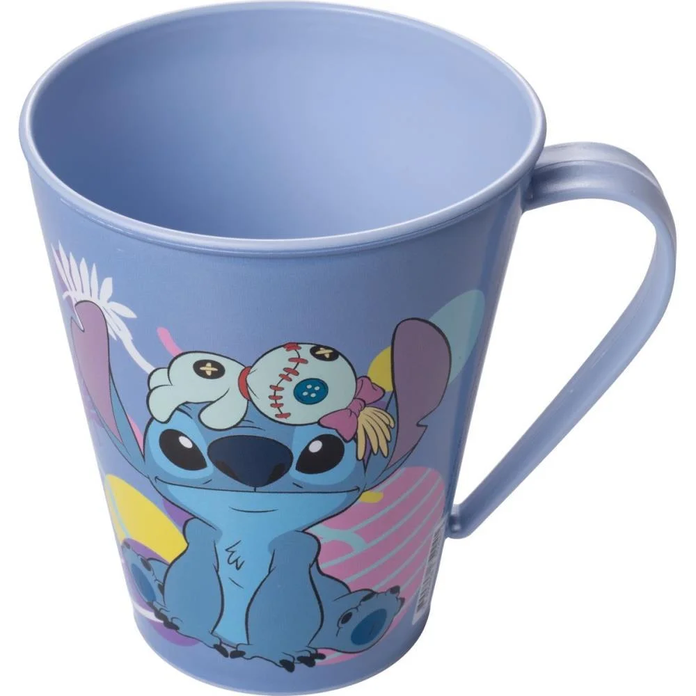 Copo Decorado Stitch Caneca 360Ml (S) Plasutil - imagem 2