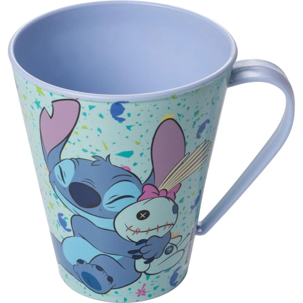 Copo Decorado Stitch Caneca 360Ml (S) Plasutil - imagem 7