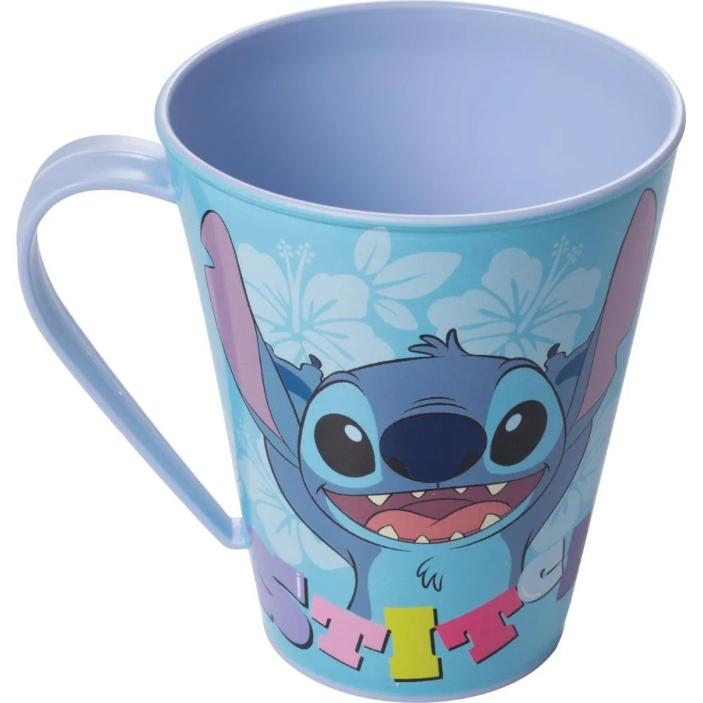 Copo Decorado Stitch Caneca 360Ml (S) Plasutil - imagem 8