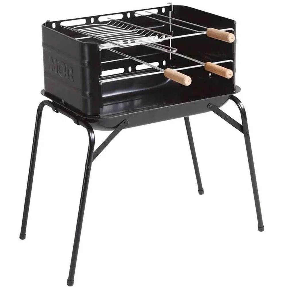 Churrasqueira Montana Aco 35Cmx64Cmx54Cm Pto Mor - imagem 3