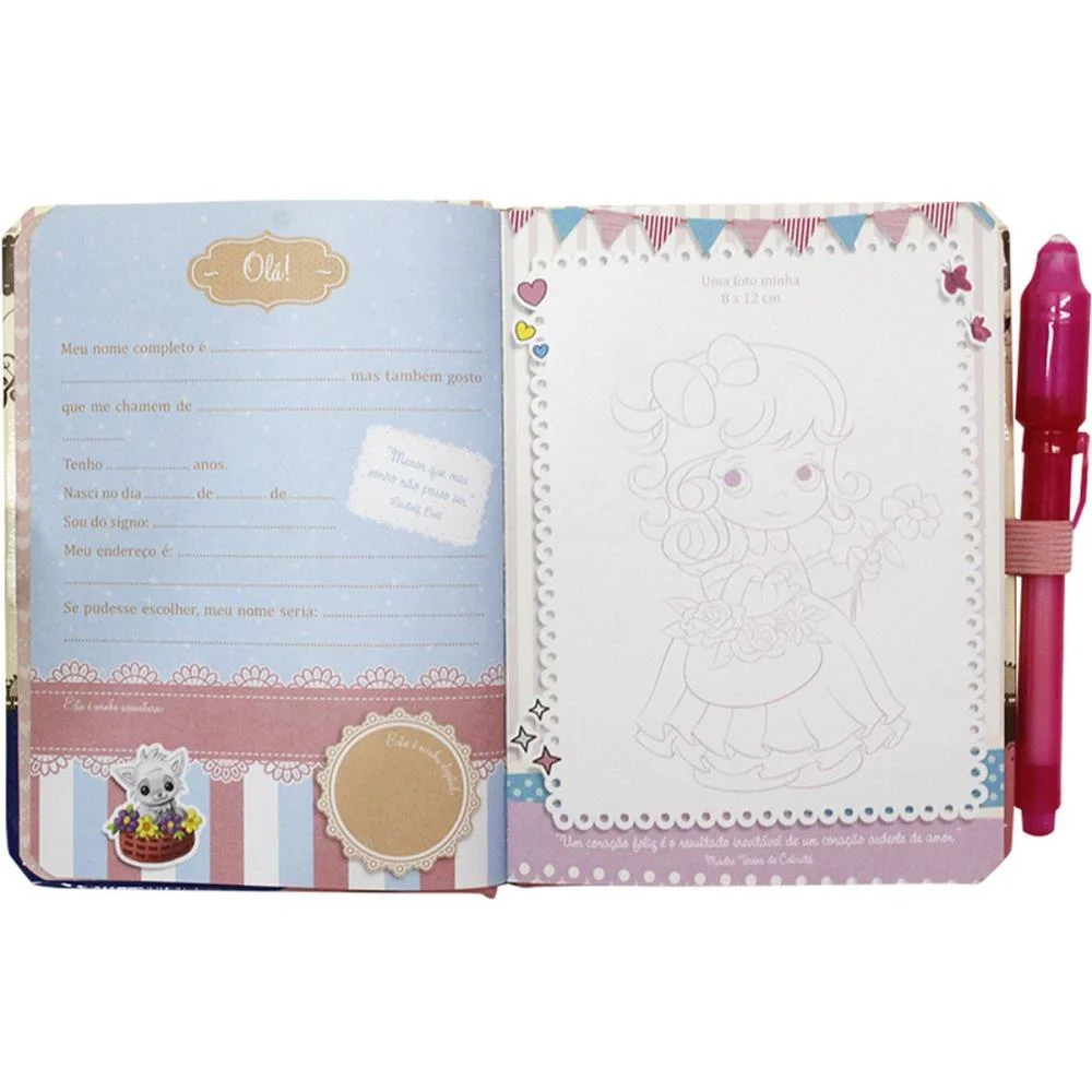 Diario Meus Segredinhos Pq 12X15 52P Todolivro - imagem 4