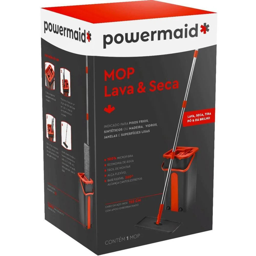 Mop Lava E Seca Powermaid - imagem 4