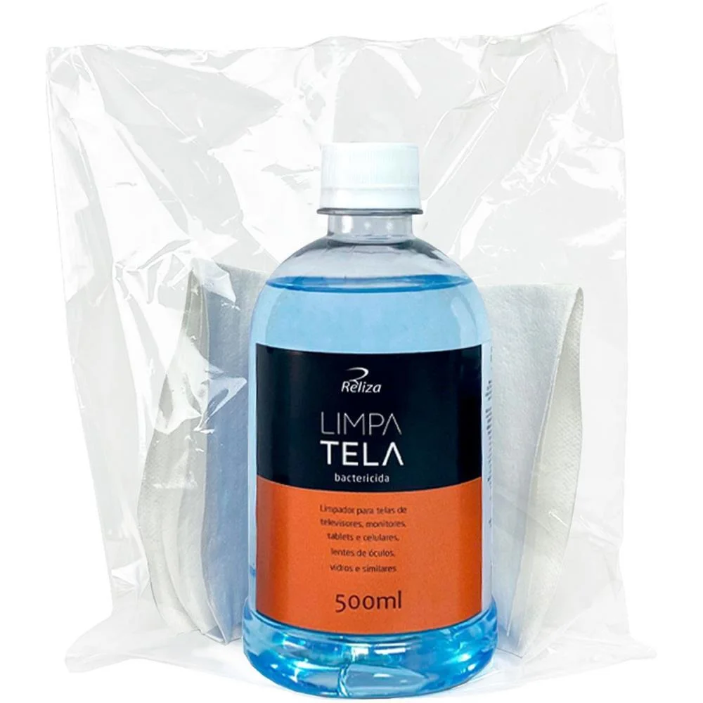 Produto Para Limpeza Limpa Tela Bactericida 500Ml Reliza - imagem 4