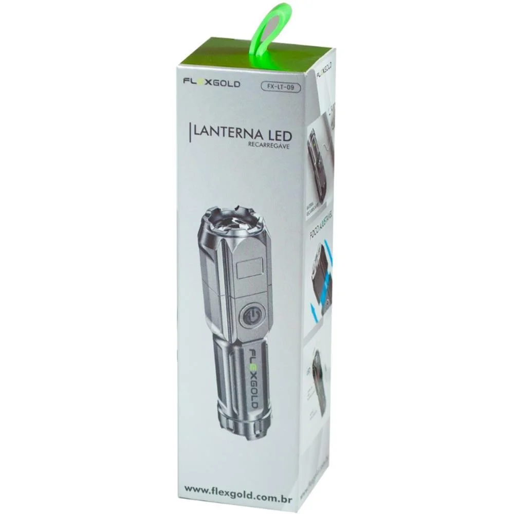 Lanterna Led 3Mod.iluminacao Recarregav Flex - imagem 5