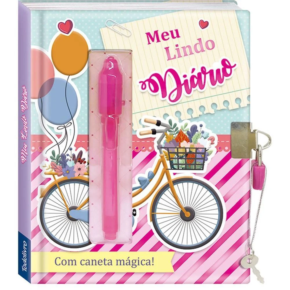Diario Meu Lindo Diario C/Cadeado Gd Todolivro - imagem 2