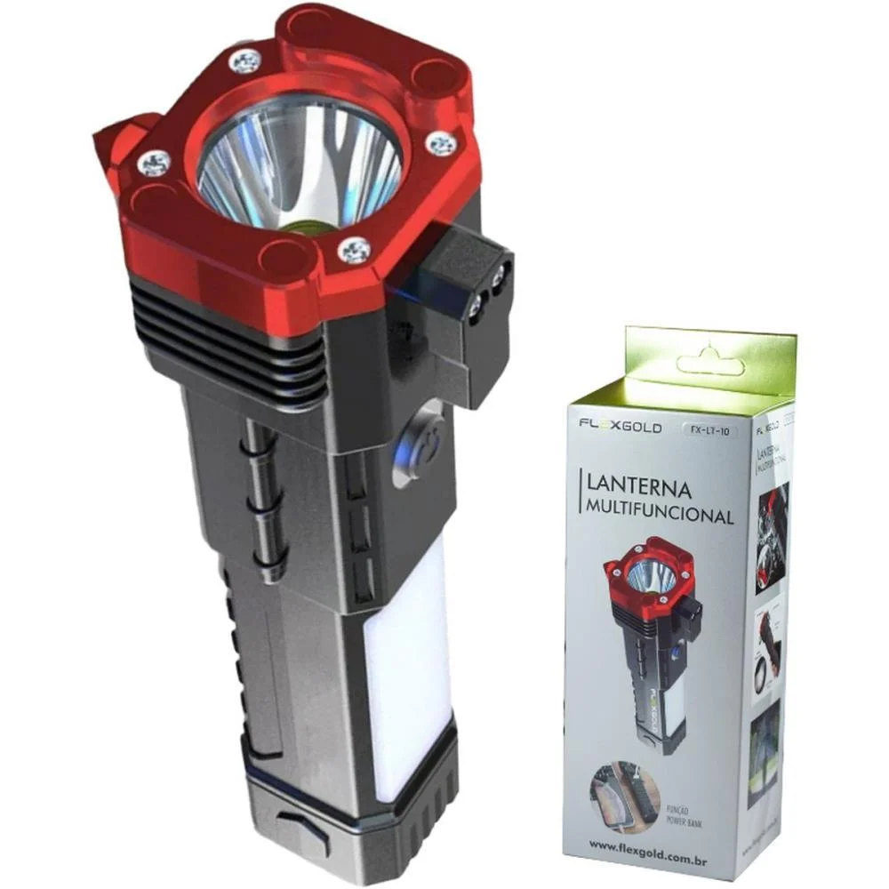 Lanterna Tatica Multifuncional Led Reca Flex - imagem 6