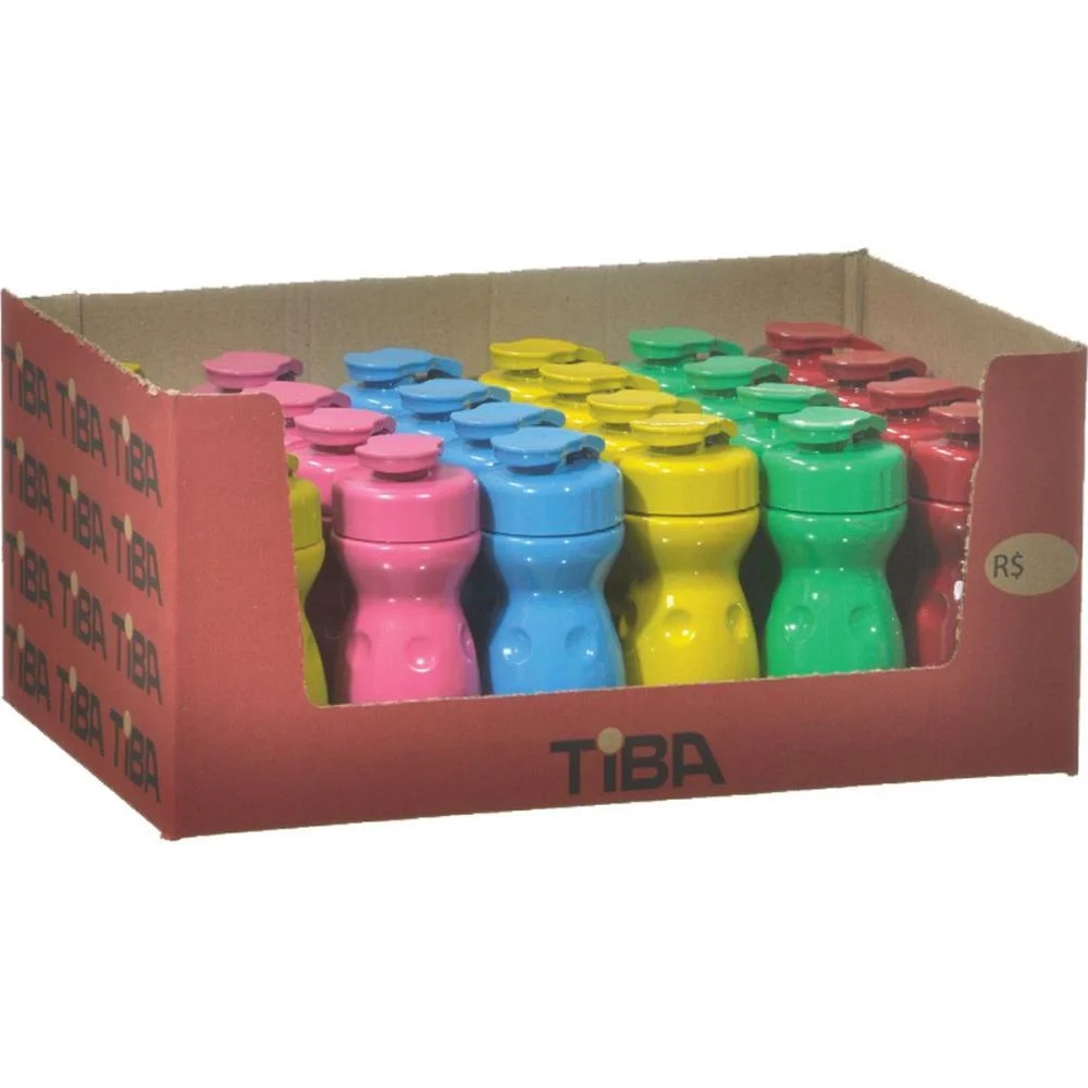 Garrafa Plastica Veneza Colorida Mais 350Ml(S) Tiba C/ 24 Unidades - imagem 9