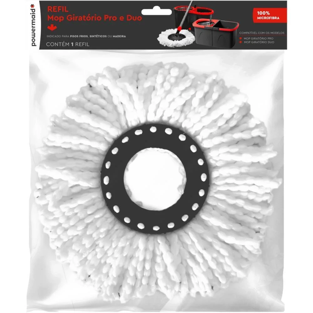 Mop Refil Mop Giratorio Pro Powermaid - imagem 4