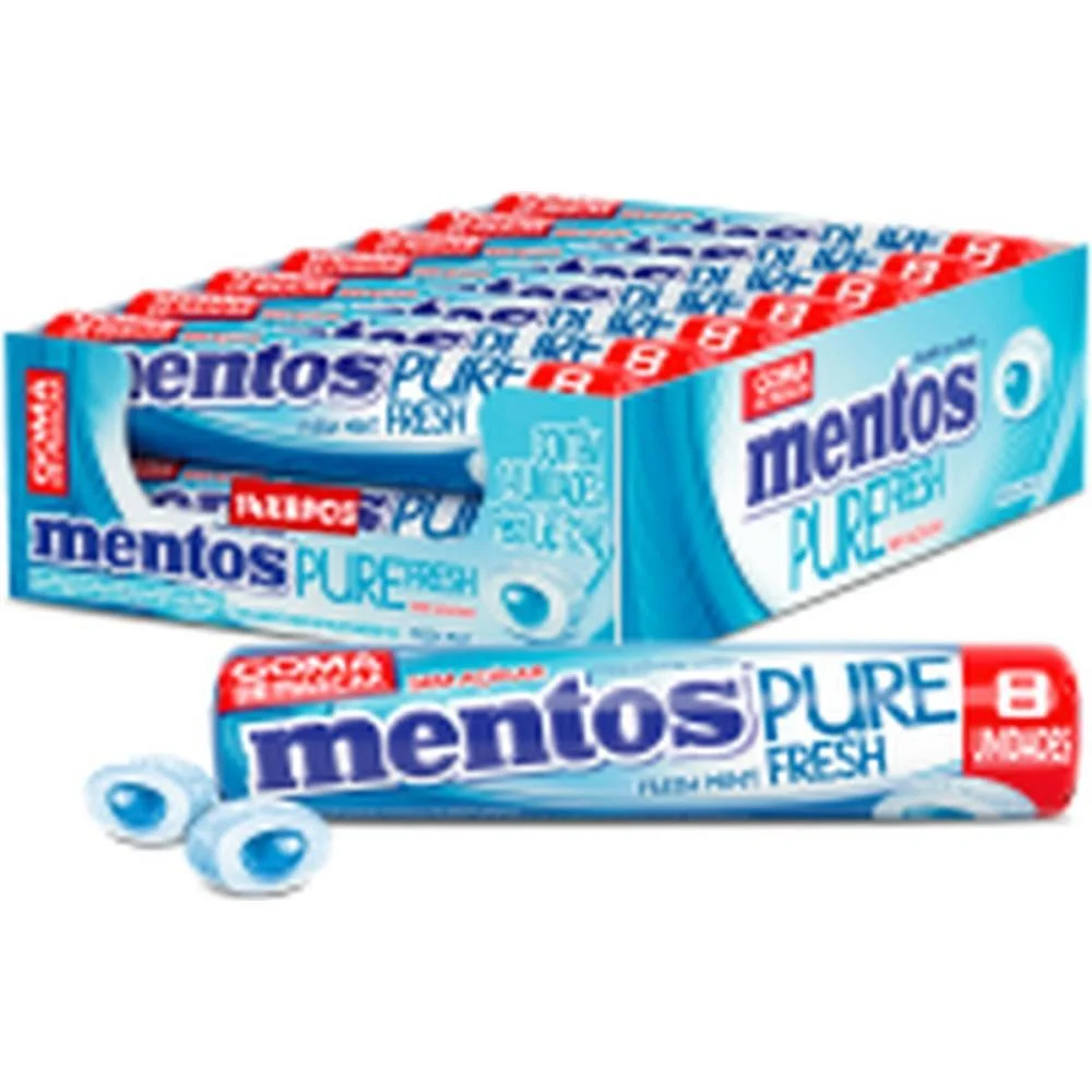 Goma De Mascar Mentos Stick Fresh Mint 16G Perfetti Van Melle (Dp.c/14) - imagem 3