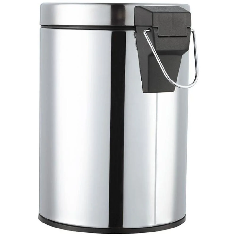 Lixeira Inox C/Pedal 12Lts. Powermaid - imagem 5