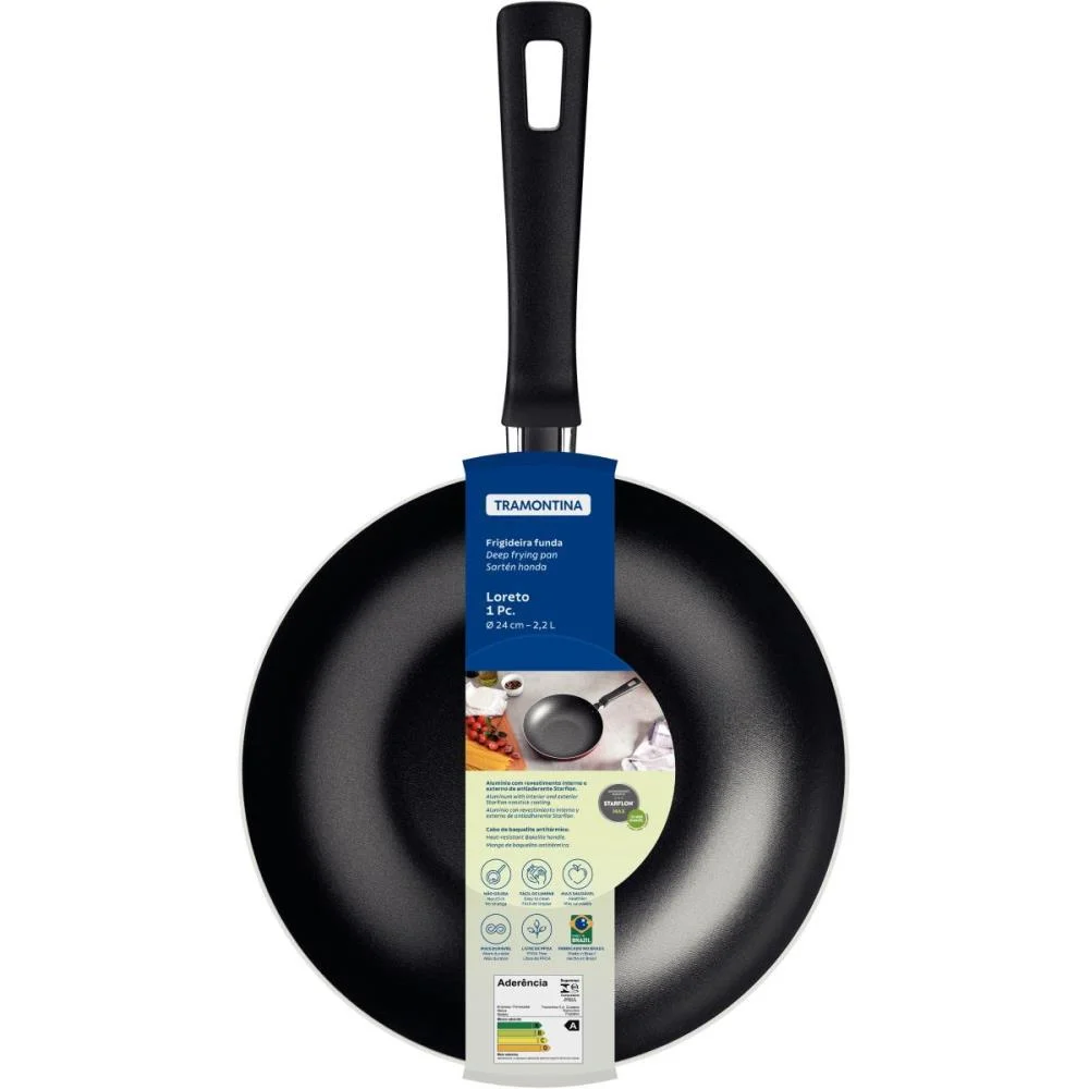 Panela Frigideira Funda Loreto 24Cm Tramontina - imagem 5
