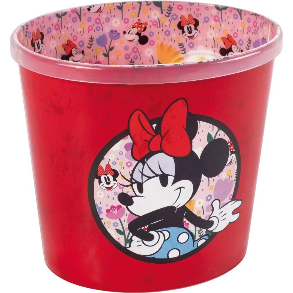 Balde Para Pipoca Minnie Super Decorado 2,1L Plasutil - imagem 4