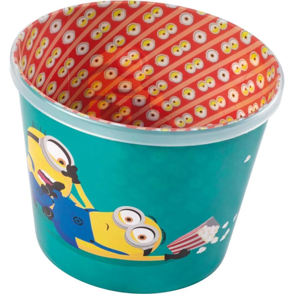 Balde Para Pipoca Minions Super Decorado 2,1L Plasutil - imagem 5