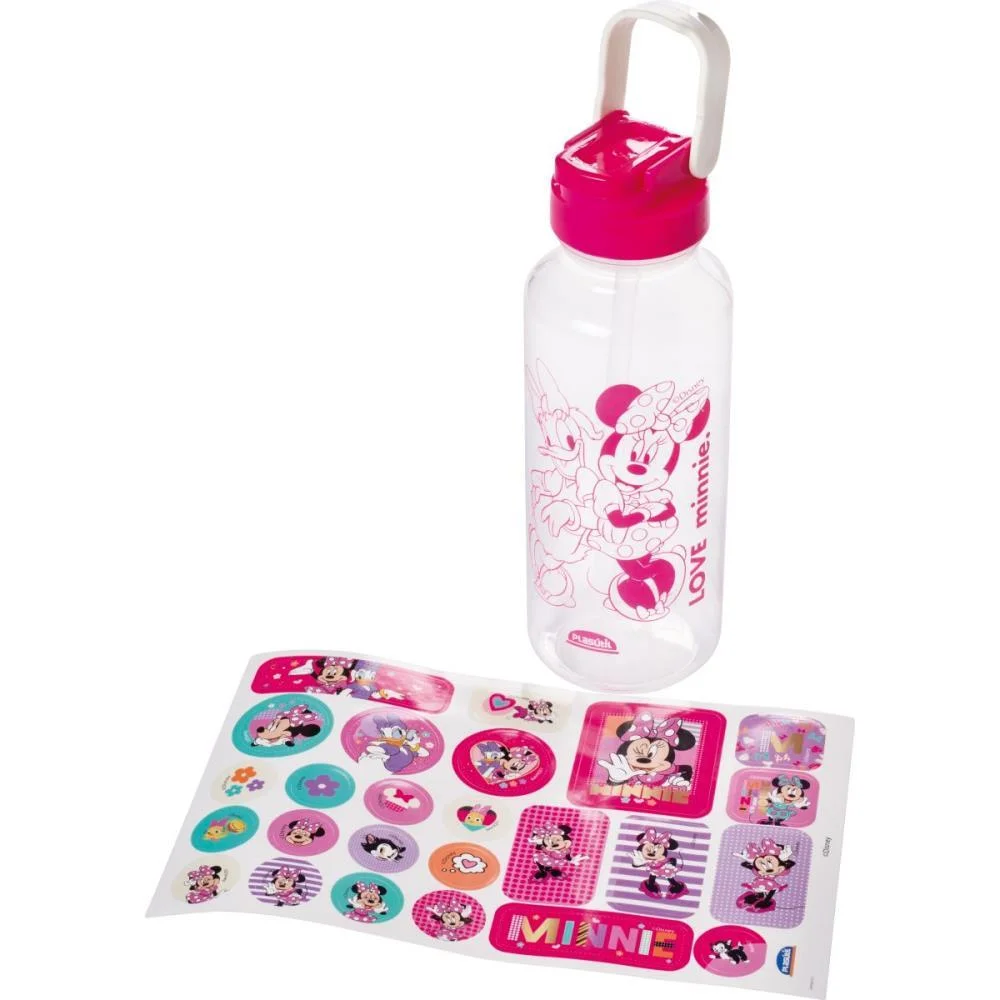 Garrafa Plastica Minnie Tampa Autom. Rs 600Ml(S Plasutil - imagem 6