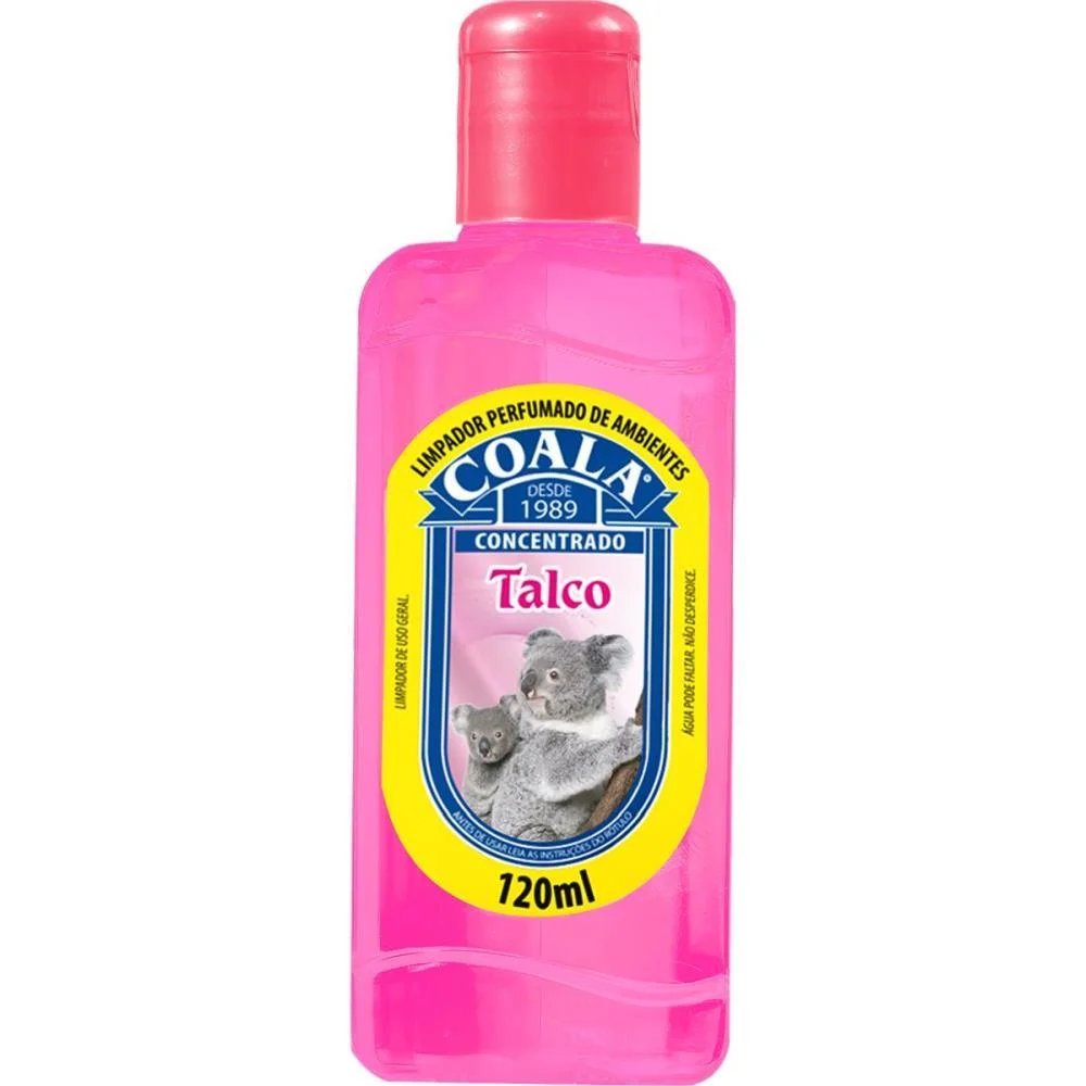 Limpador Perfumado Coala Talco 120Ml Coala (Pct.c/03) - imagem 2