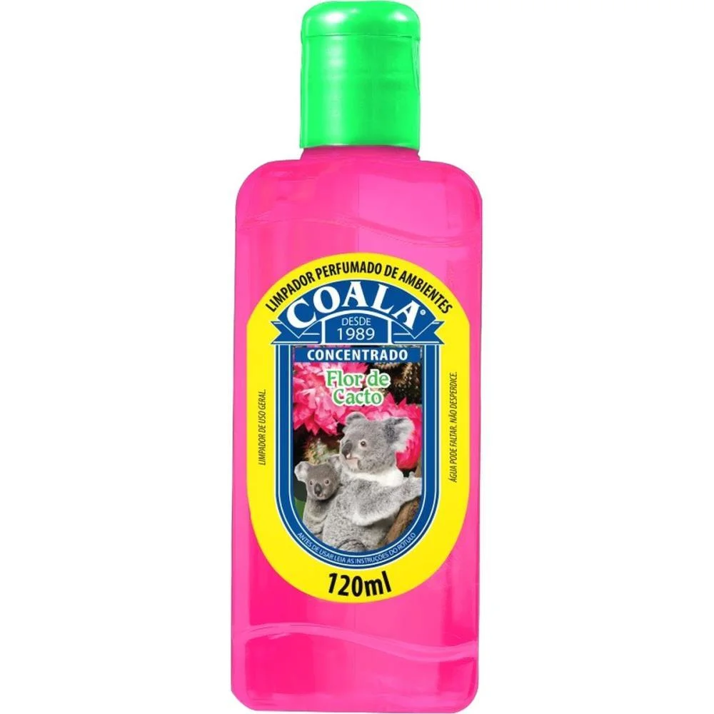 Limpador Perfumado Coala Flor De Cacto 120Ml Coala (Pct.c/03) - imagem 2