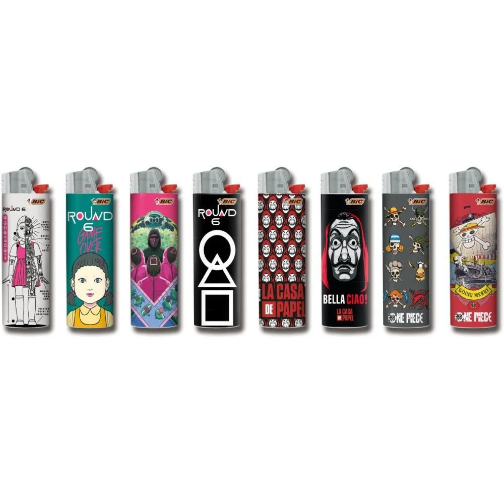 Isqueiro Descartavel Bic Maxi Netflix Cartela C/12 Bic (Cartela) - imagem 3