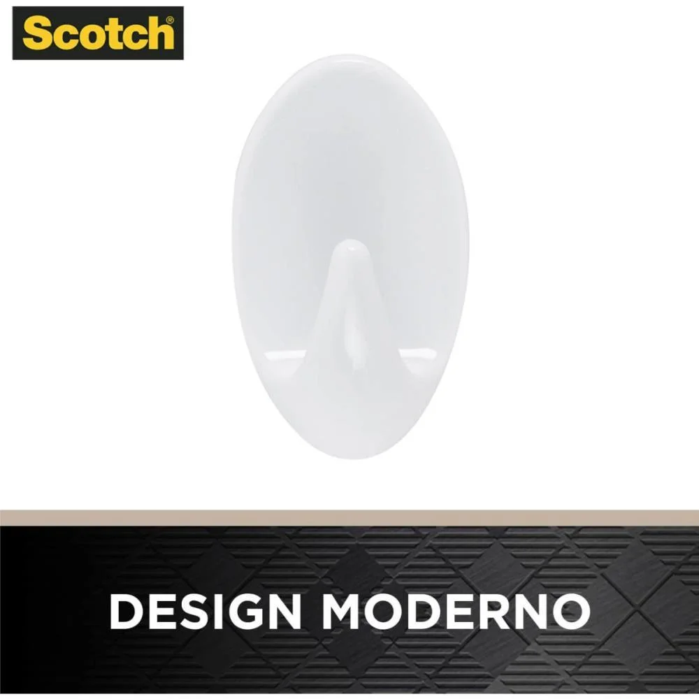 Gancho Plastico Scotch Plast. Extrema Med. C/3 3M (Blister) - imagem 5