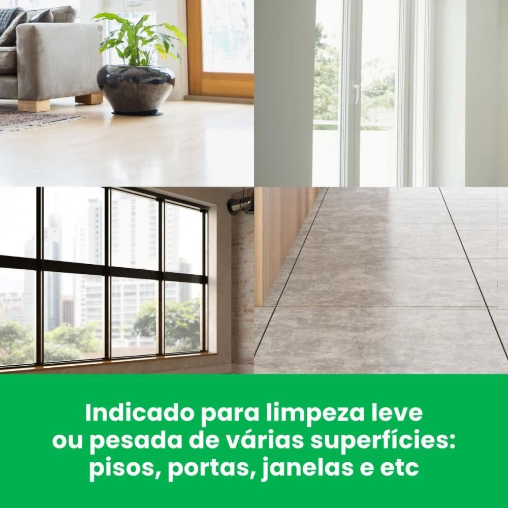 Pano De Limpeza Chao Azul Com 1 3M (Blister) - imagem 4