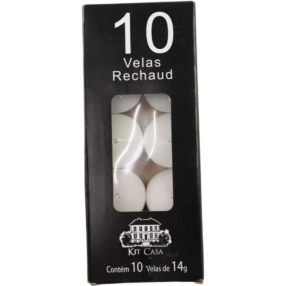Vela Rechaud C/10 Unidades Kit (Caixa) - imagem 3