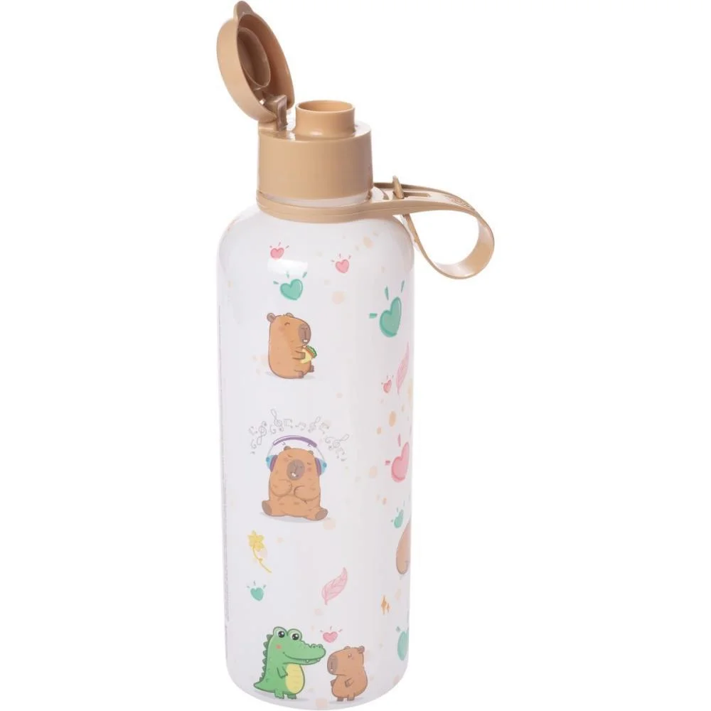 Garrafa Plastica Capivara Cilindrica Fun 970Ml Plasutil - imagem 3