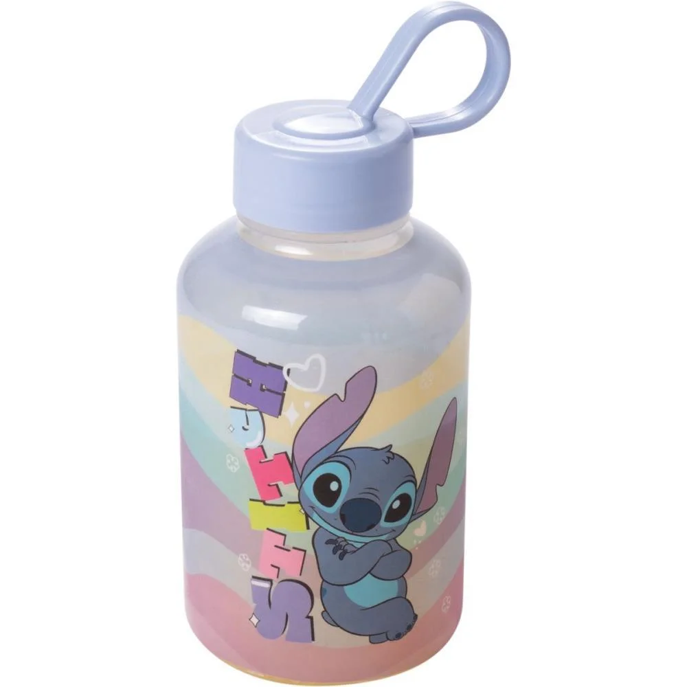 Garrafa Plastica Stitch Cilindrica 280Ml Plasutil - imagem 5
