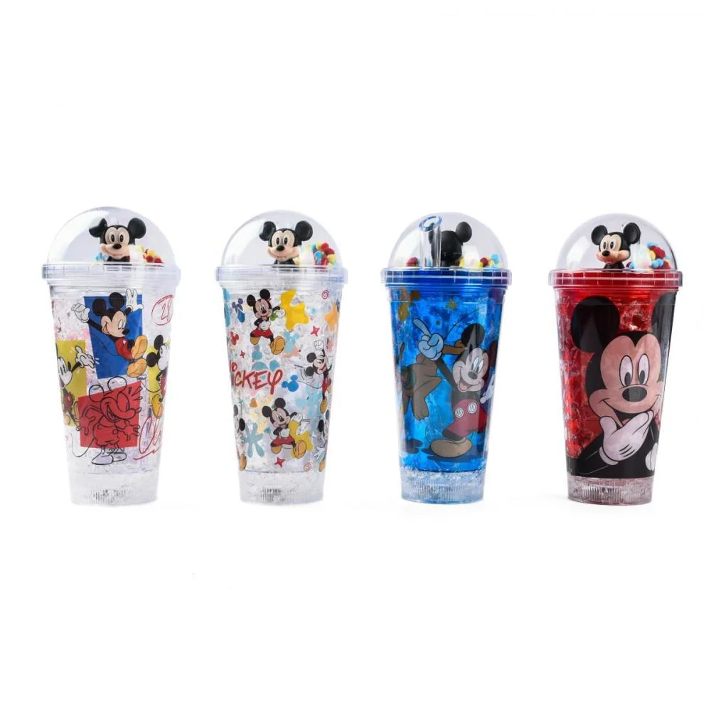 Copo Decorado Mickey C/Led/Canudo 450Ml (S) Bbr - imagem 3
